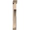 Ekena Millwork Westlake Traditional Smooth Bracket w/ Offset Brace, Douglas Fir, 5 1/2"W x 32"D x 44"H BKT0604X32X44WTL01SDF - alternate 2